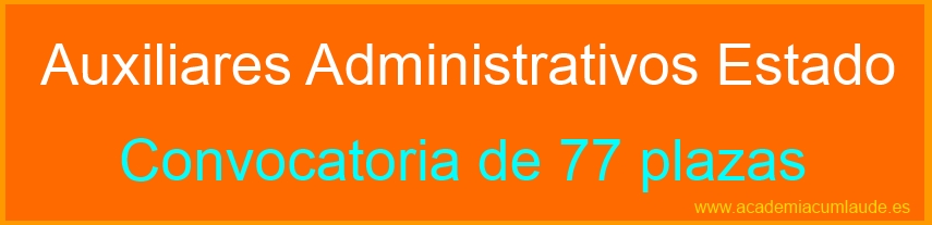 Auxiliares Administrativos Estado 2015